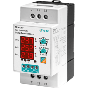 TRM-30F Rơ le bảo vệ điện áp & quá dòng tích hợp mạch động lực (30A)