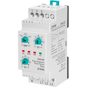 FKM-05F Relay bảo vệ điện áp & pha (3P+N)