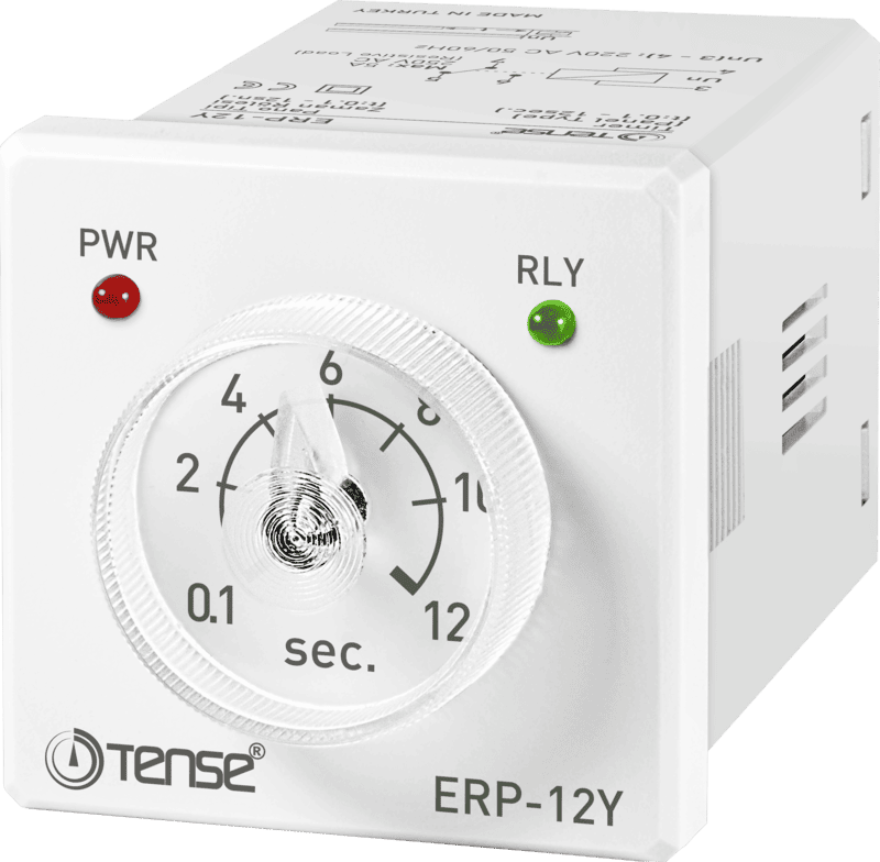 Relay thời gian Ondelay ERP-12Y TENSE(0.1 - 12 sec, lắp mặt cánh)