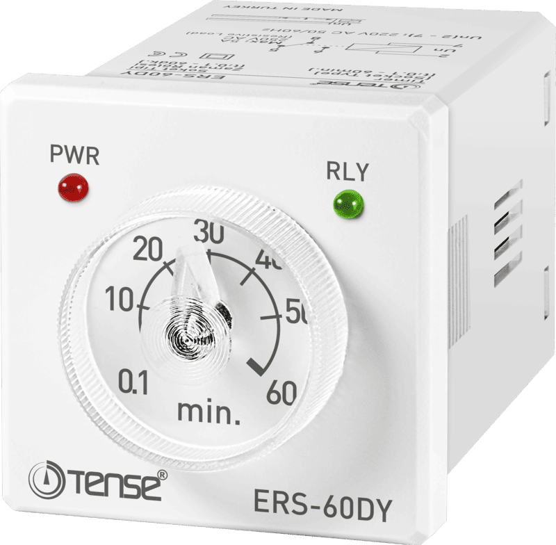 Relay thời gian Ondelay ERS-60DY TENSE (0.1 - 60 min, socket 8 chân)