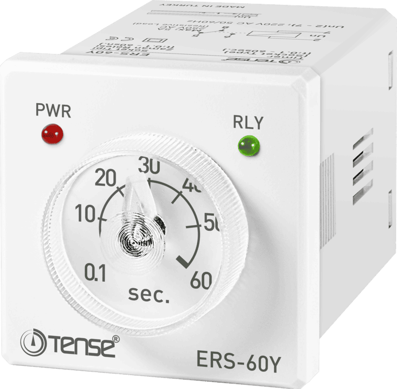Relay thời gian Ondelay ERS-60Y TENSE (0.1 - 60 sec, socket 8 chân)