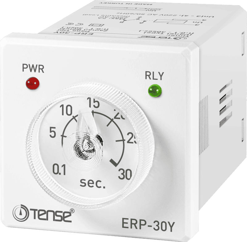 ERP-30Y Rơ le thời gian ONDELAY (Lắp mặt cánh tủ), 0.1 - 30 sec