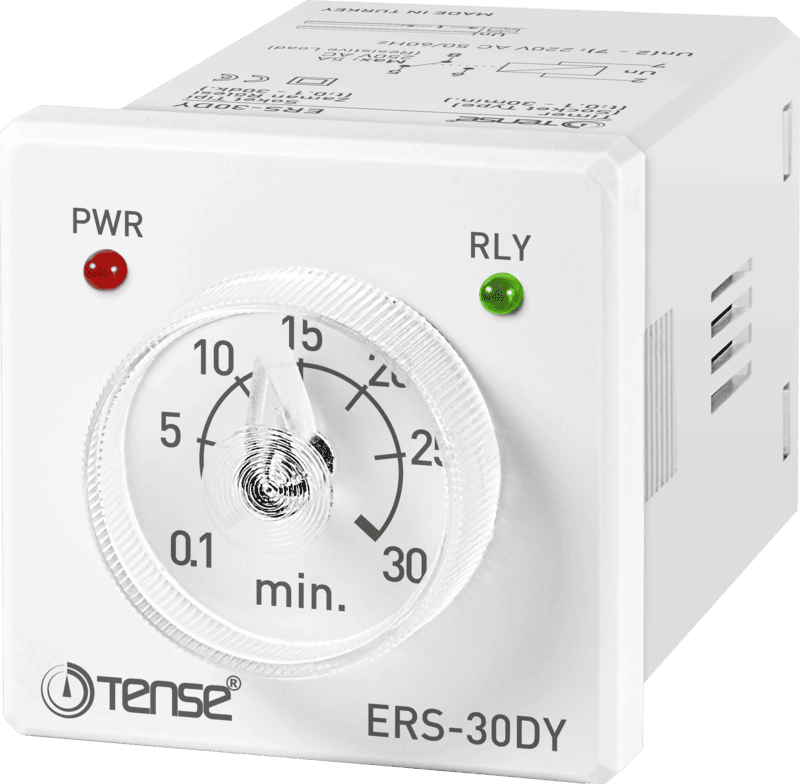 Relay thời gian Ondelay ERS-30DY TENSE (0.1 - 30 min, socket 8 chân)