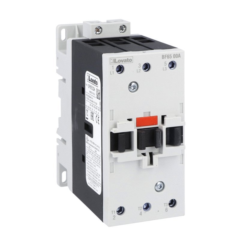 Khởi động từ 3P 65A(30kW), AC coil 230V, mã BF6500A230, LOVATO