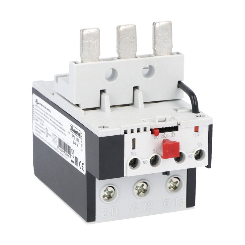 Rơ le nhiệt 20-33A (11-15kW), mã RF823300, LOVATO