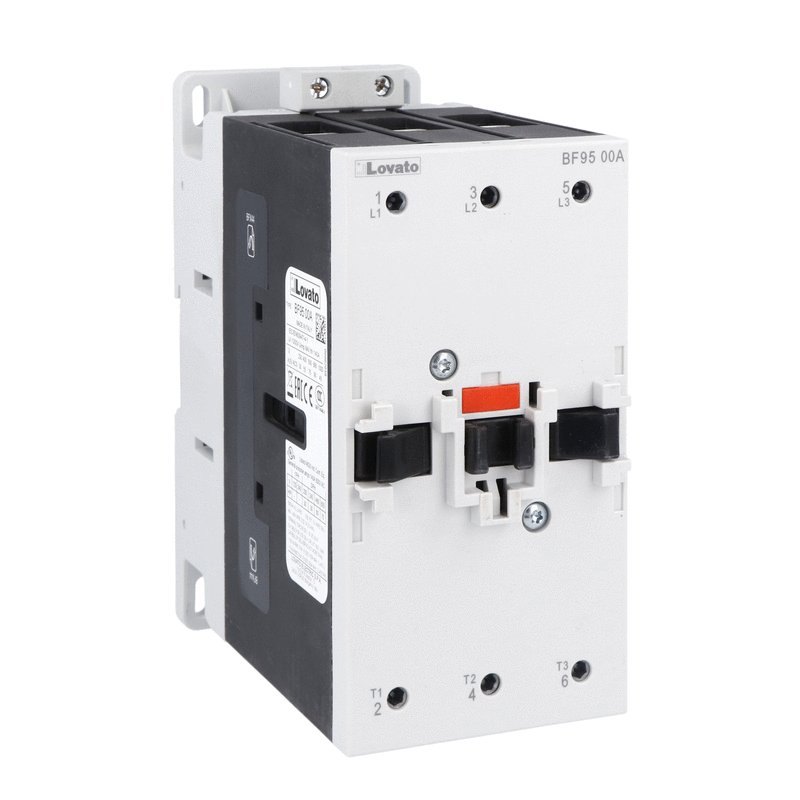 Khởi động từ 3P 95A(55kW), AC coil 230V, mã BF9500A230, LOVATO