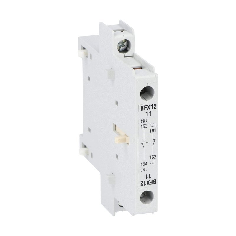 Tiếp điểm phụ gắn bên hông 1NO + 1NC cho khởi động từ dòng BF