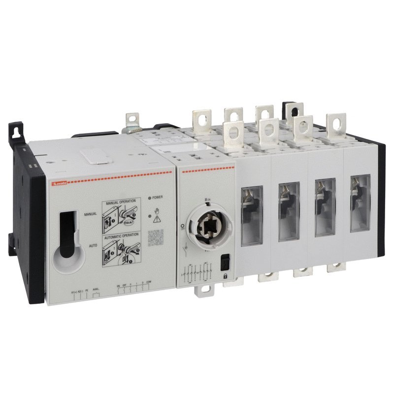 Bộ chuyển nguồn tự động 315A, 4 cực, điện áp điều khiển 110–125VAC/DC