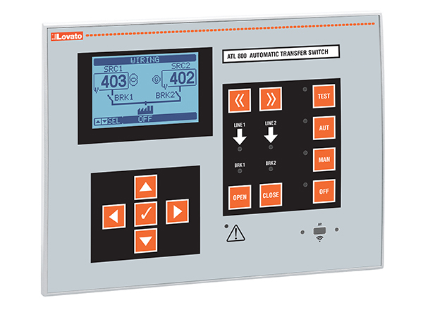 Bộ điều khiển chuyển nguồn tự động (ATS Controller) ATL800 LOVATO, 12-24VDC/100-240VAC