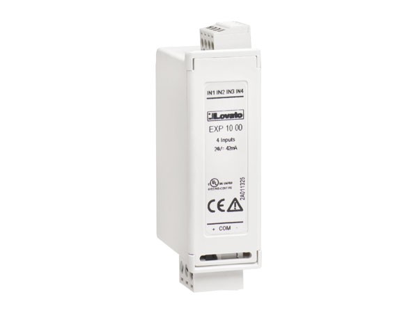 Mô-đun mở rộng EXP series dành cho sản phẩm lắp âm, 4 đầu vào kỹ thuật số, cách ly quang, EXP1000 LOVATO