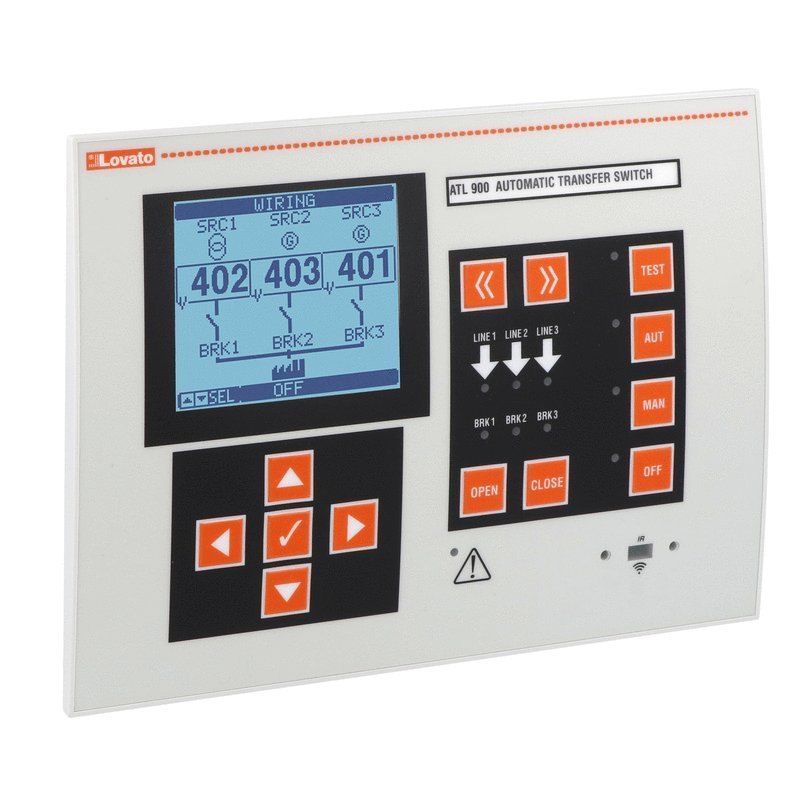Bộ điều khiển chuyển nguồn tự động ATS mở rộng 3 nguồn, 2 bus, 12…24VDC/100…240VAC