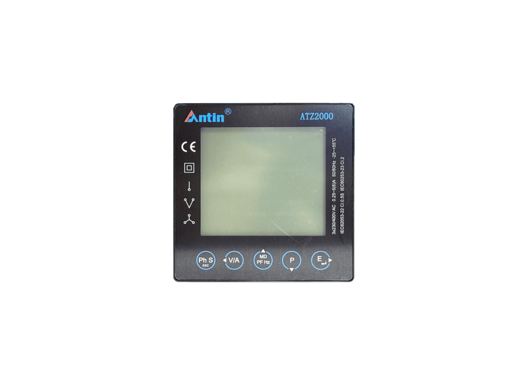 ATZ2000 ANTIN Đồng hồ đa năng phân tích năng lượng, RS485 Modbus, phím cảm ứng