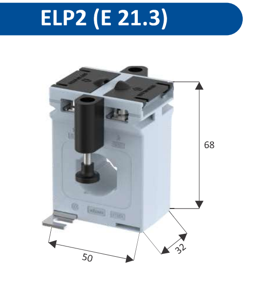 Biến dòng 400/5A Elmex ELP2 (E 21.3) CL 0.5 / 1.0, D21 mm