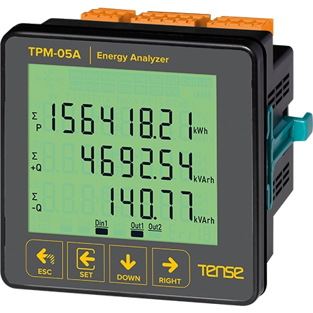 Đồng hồ đa năng TPM-05A TENSE dòng phân tích năng lượng analyzer (RS485 Modbus RTU)
