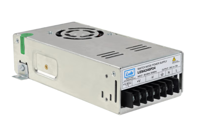 Bộ nguồn có quạt LUBI LESA240P48, đầu ra 48V DC, 240W, 5A