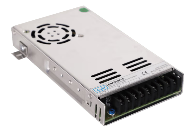 Bộ nguồn có quạt LUBI LESA350P5, đầu ra 5V DC, 350W, 60A