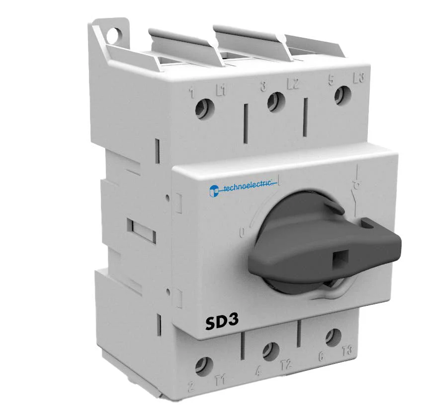Cầu dao cách ly SD1 125 - 200A DIN Rail Technoelectric