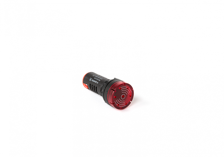 Còi báo 22mm có đèn Plastim tùy chọn 24V - 220V AC/DC