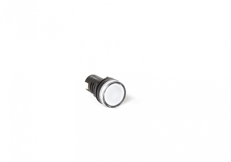 Đèn báo pha 22mm Plastim, tùy chọn Đỏ - Vàng - Xanh Lá - Xanh Dương -Trắng - 24V - 220V