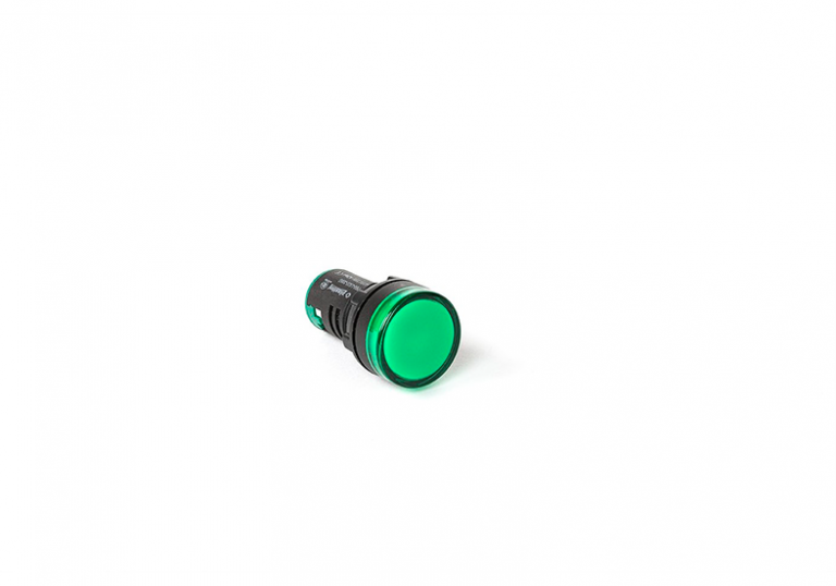 Đèn báo pha 22mm Plastim, tùy chọn Đỏ - Vàng - Xanh Lá - Xanh Dương -Trắng - 24V - 220V