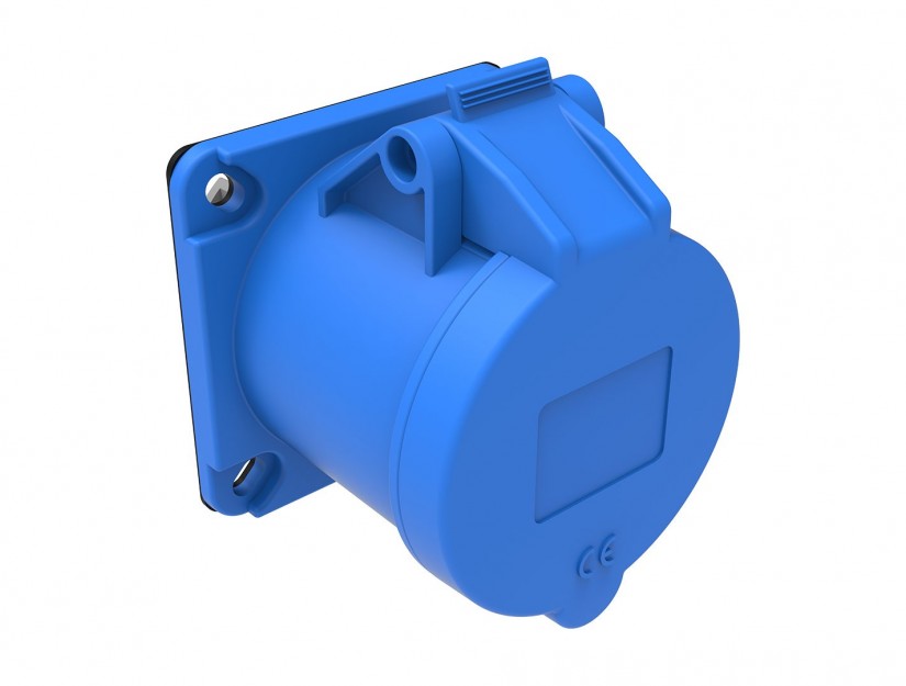 Ổ cắm âm IP44 BEMIS, 3x32A (2P+E), 220V 50/60 Hz, 6h