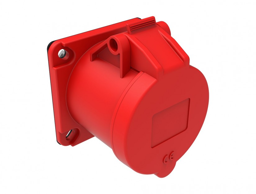 Ổ cắm âm IP44 BEMIS, 4x32A (3P+E), 380V 50/60 Hz, 6h