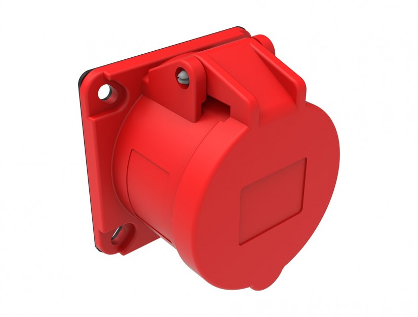 Ổ cắm âm IP44 BEMIS, 5x16A (3P+N+E), 380V 50/60 Hz, 6h