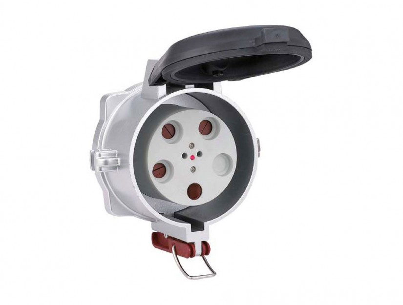 Ổ cắm âm IP67 BEMIS, 4x200A (3P+E), 380V 50/60Hz