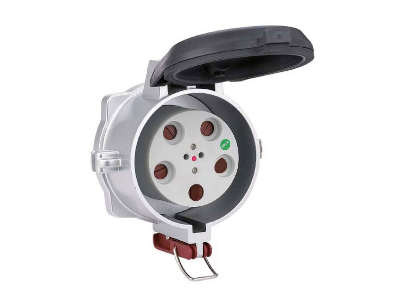 Ổ cắm âm IP67 BEMIS, 5x200A (3P+E+N), 380V 50/60Hz