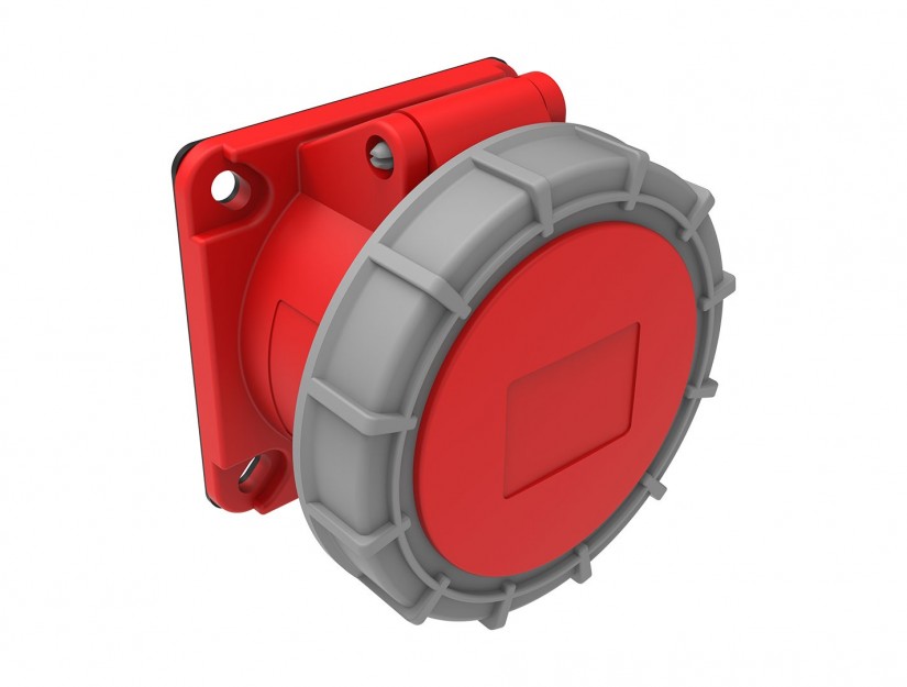 Ổ cắm âm IP67 BEMIS, 5x16A (3P+N+E), 380V 50/60 Hz, 6h