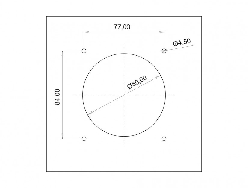Ổ cắm âm bẻ góc 45° IP67 BEMIS, 4x32A (3P+E), 380V 50/60 Hz, 6h