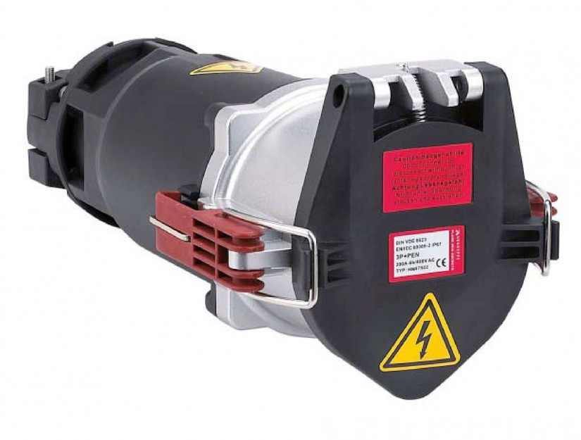 Ổ cắm di động IP67 BEMIS, 4x400A (3P+E), 380V 50/60 Hz