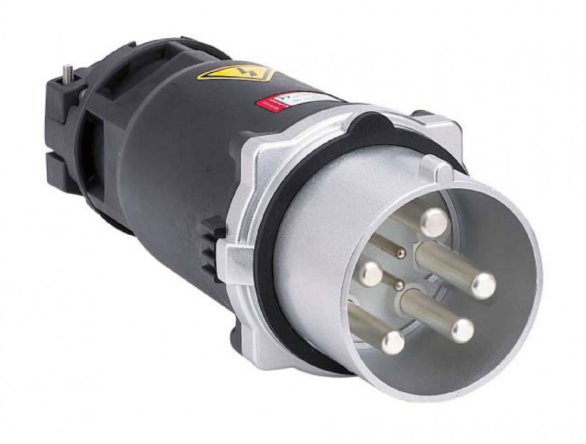 Phích cắm di động IP67 BEMIS, 5x200A (3P+E+N), 380V 50/60 Hz