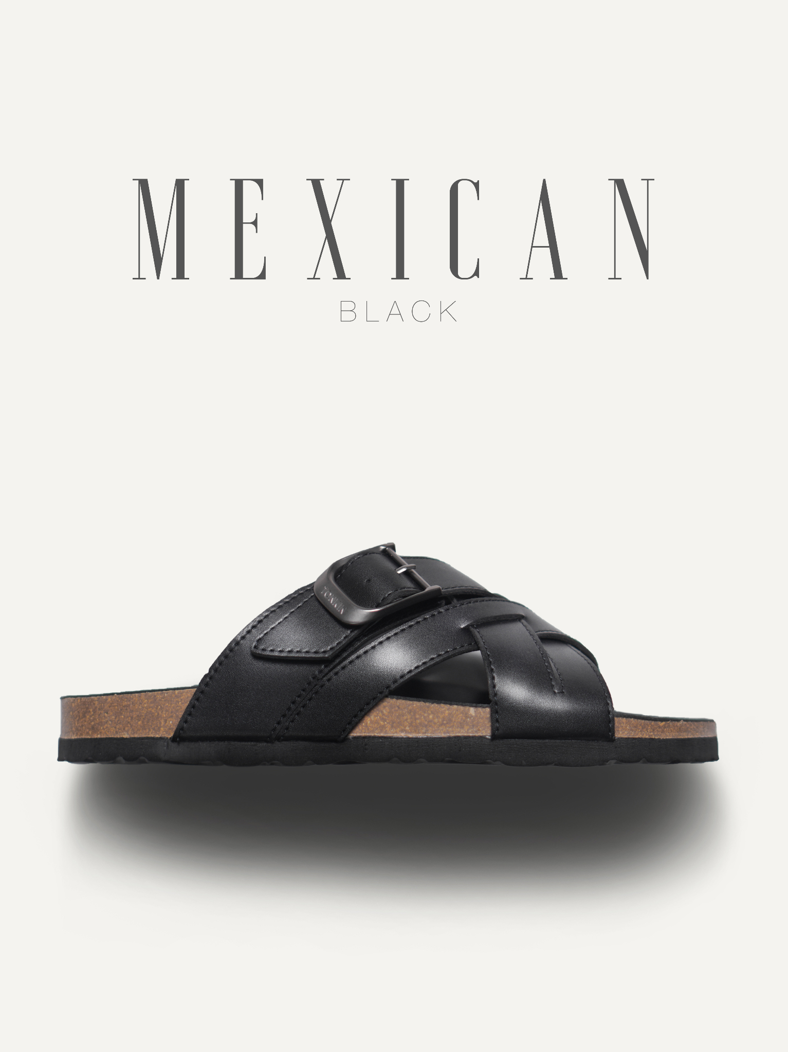 Dép Trấu Mexican Black