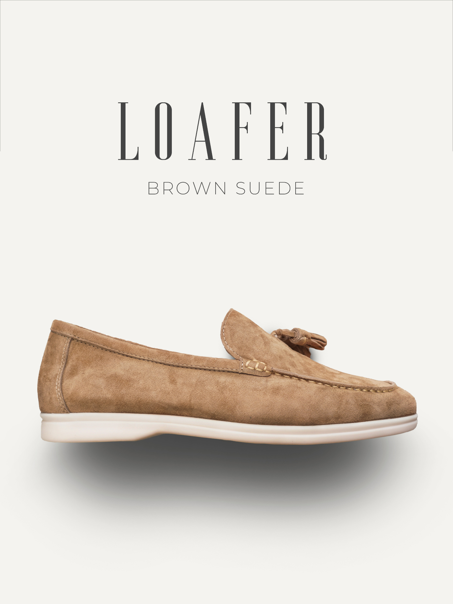 Giày nam Loafer Solei Brown