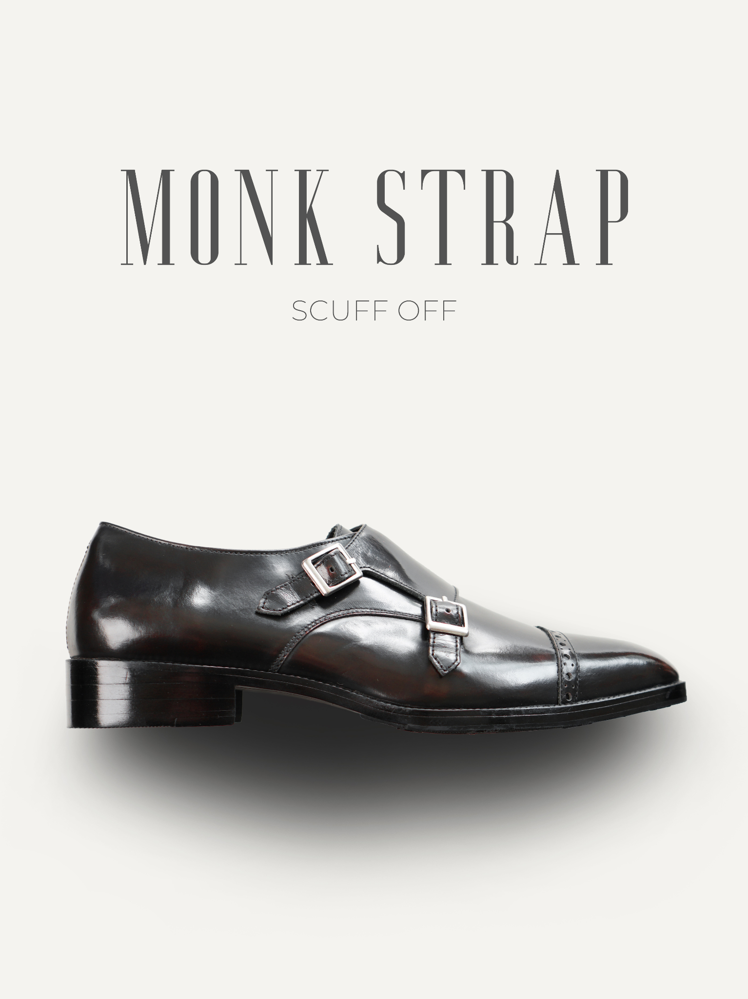 Giày nam MonkStrap Scuff Off