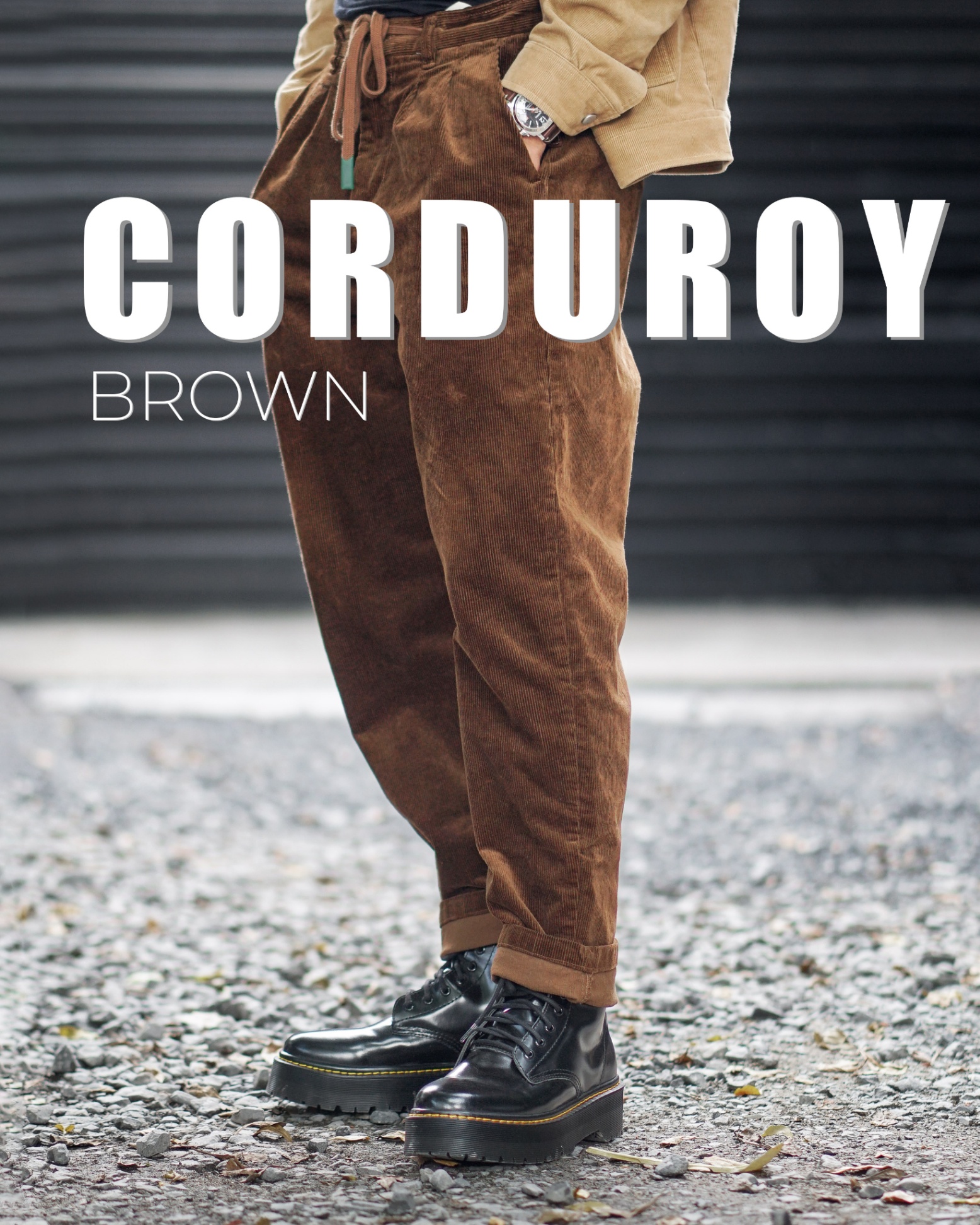 Quần Corduroy