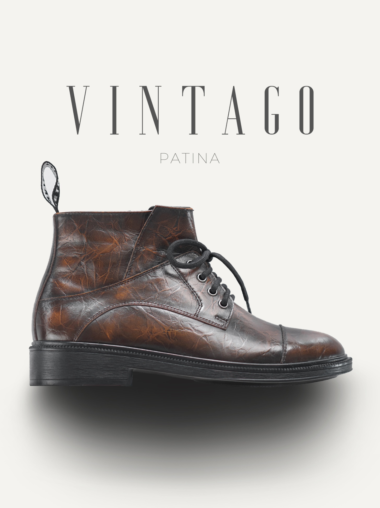 Giày boot nam Vintago