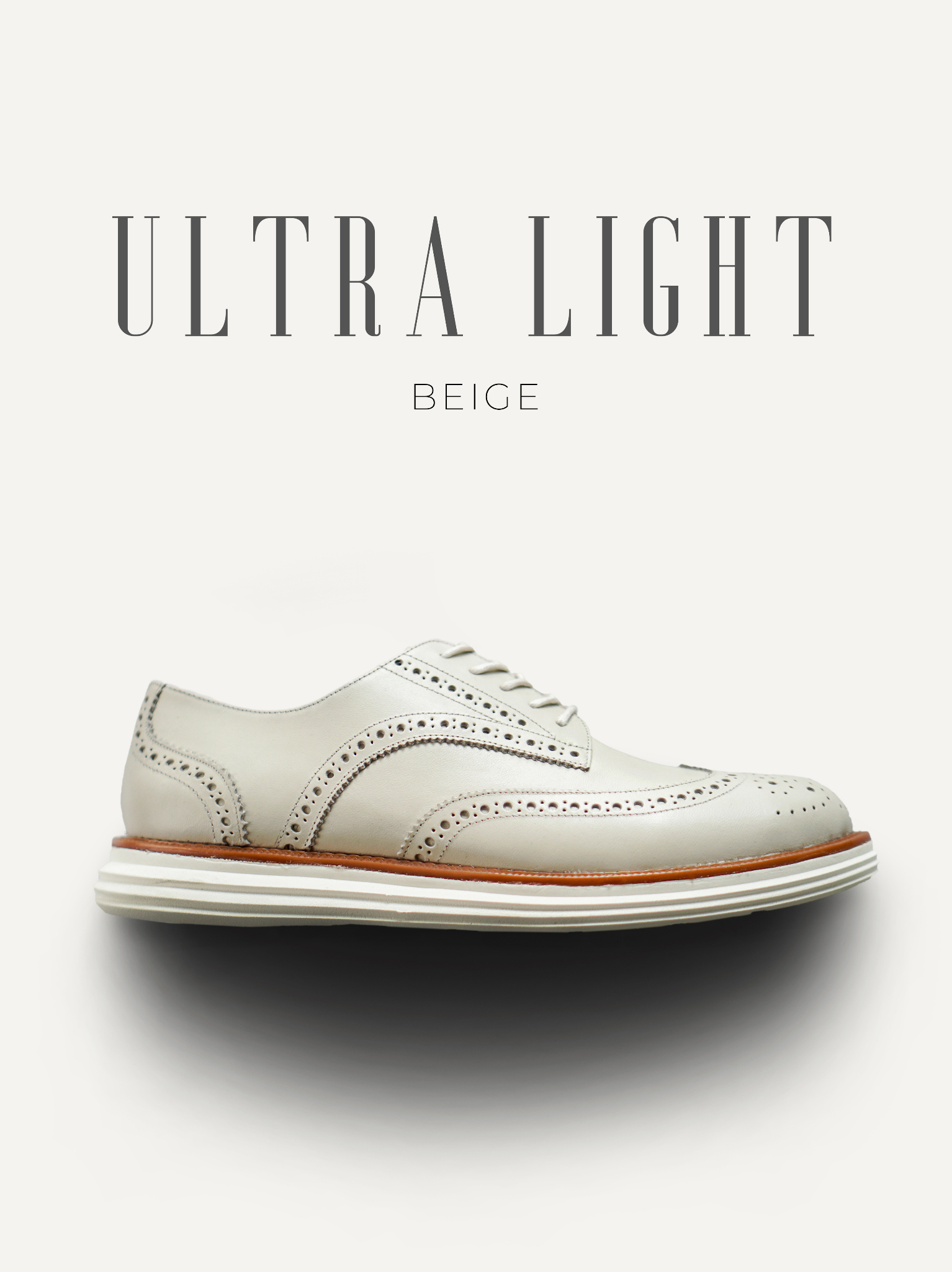 Giày nam Ultra Light Beige