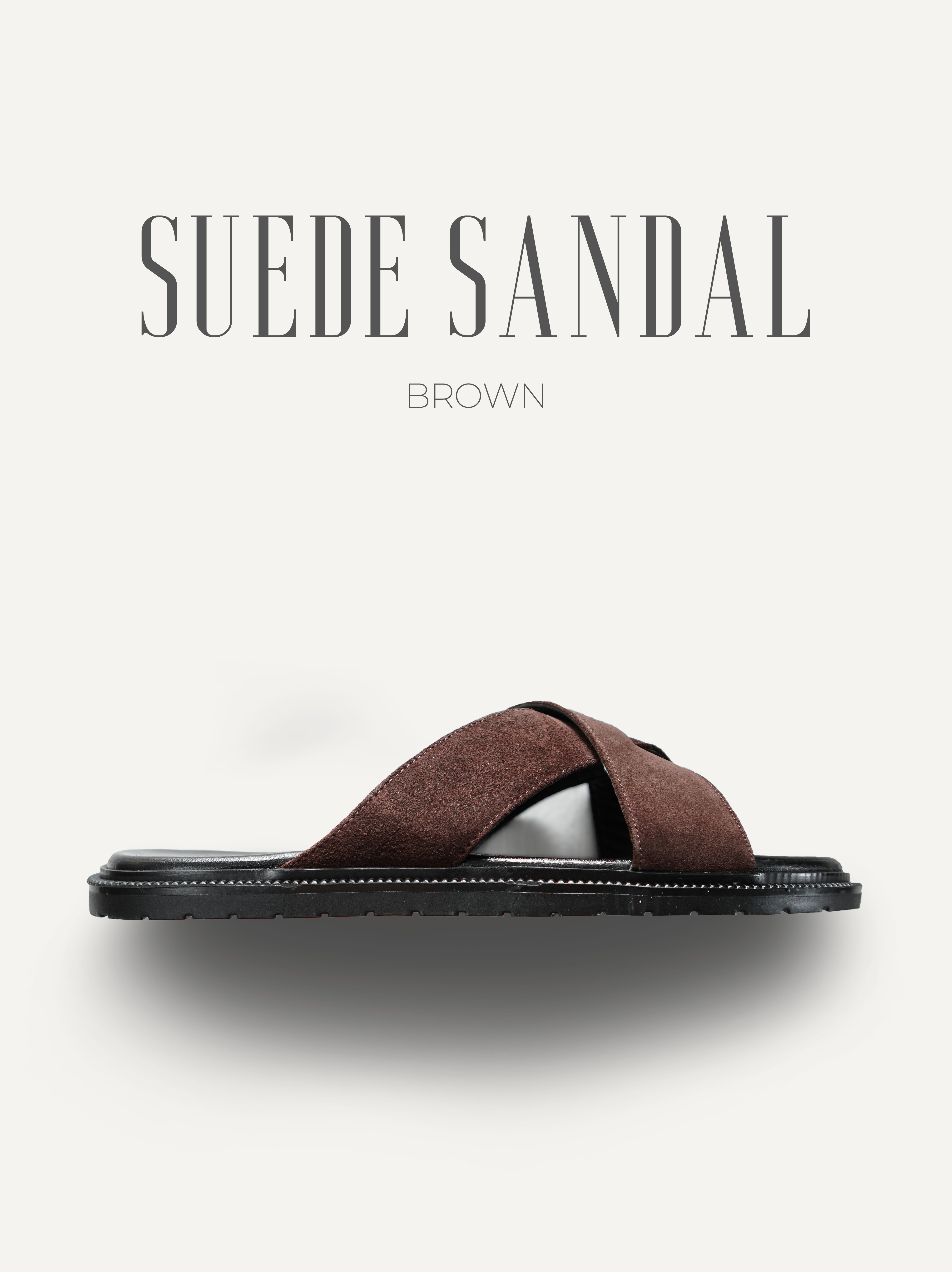 Dép nam Suede Sandals
