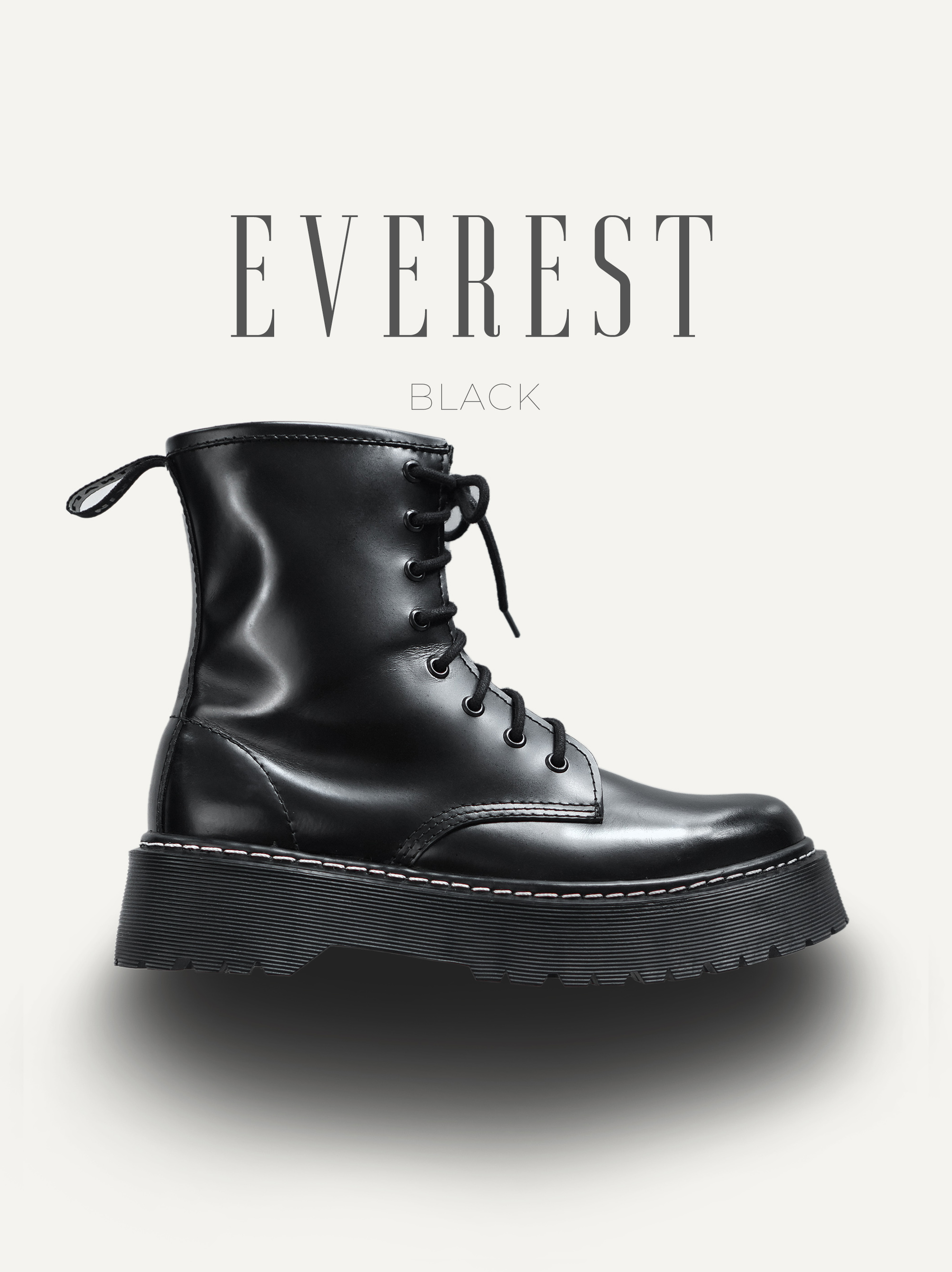 Giày nam Everest Boot Black