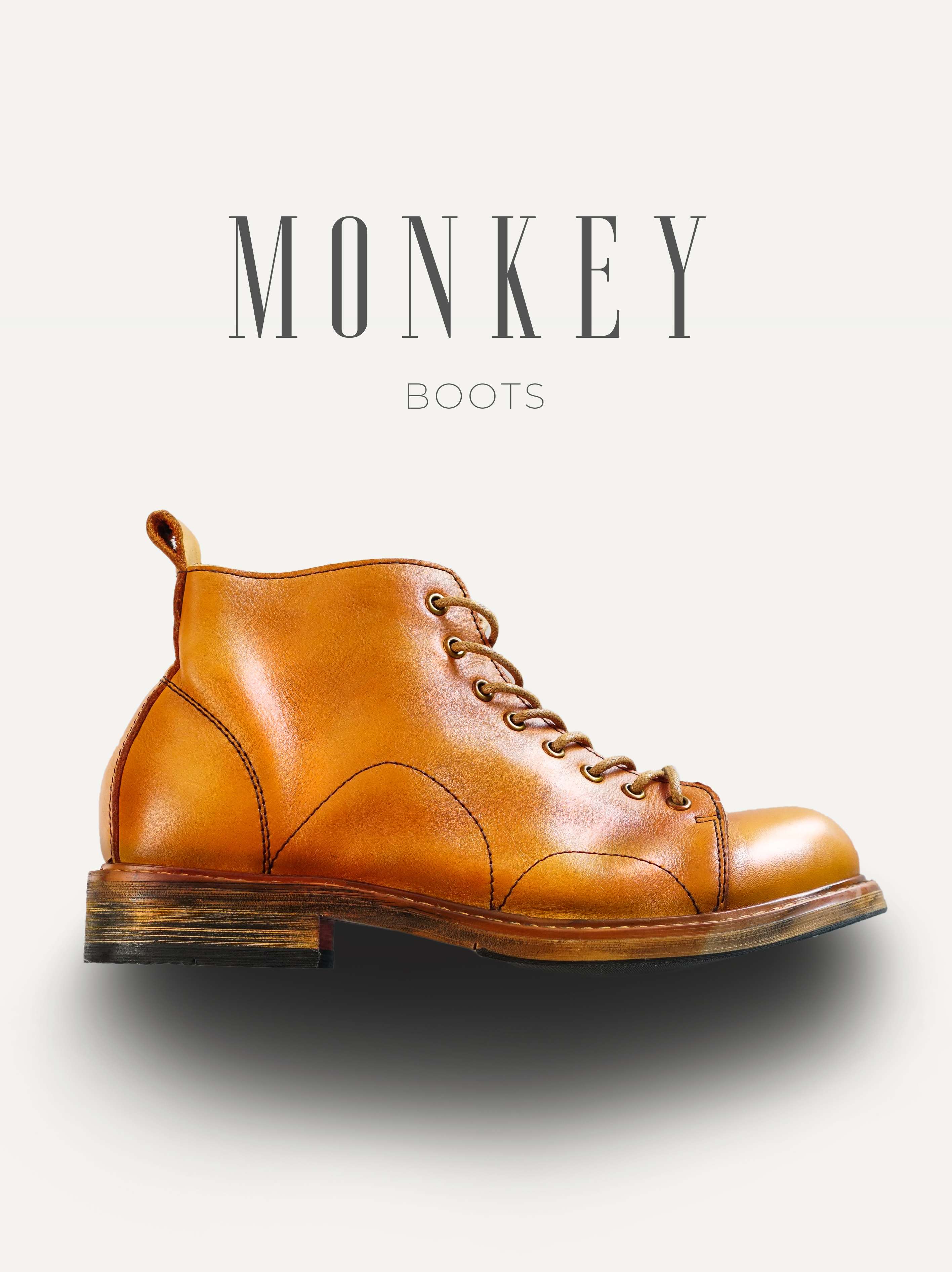 Giày nam Monkey Boot Nâu