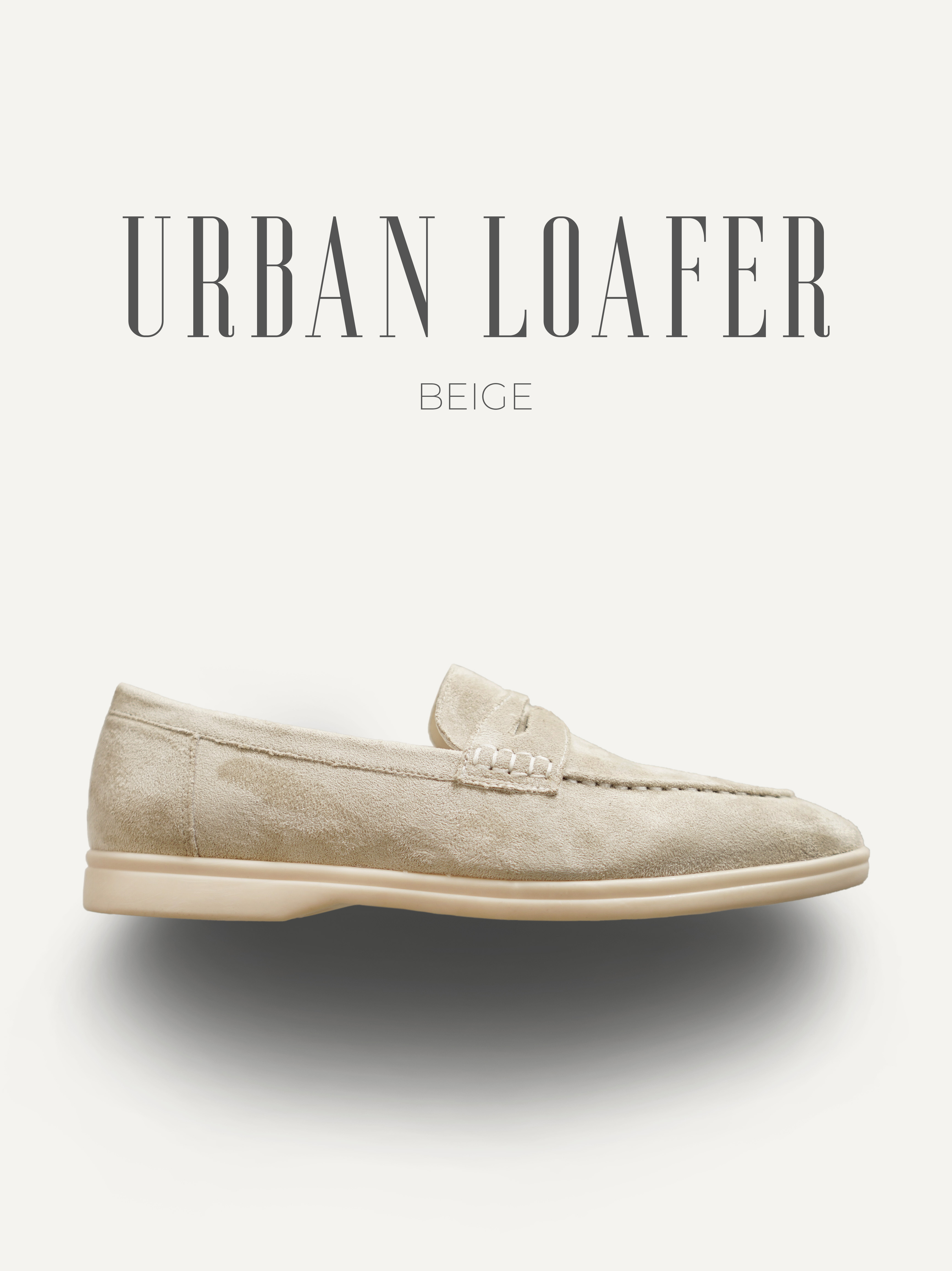 Giày nam Urban Loafer Beige