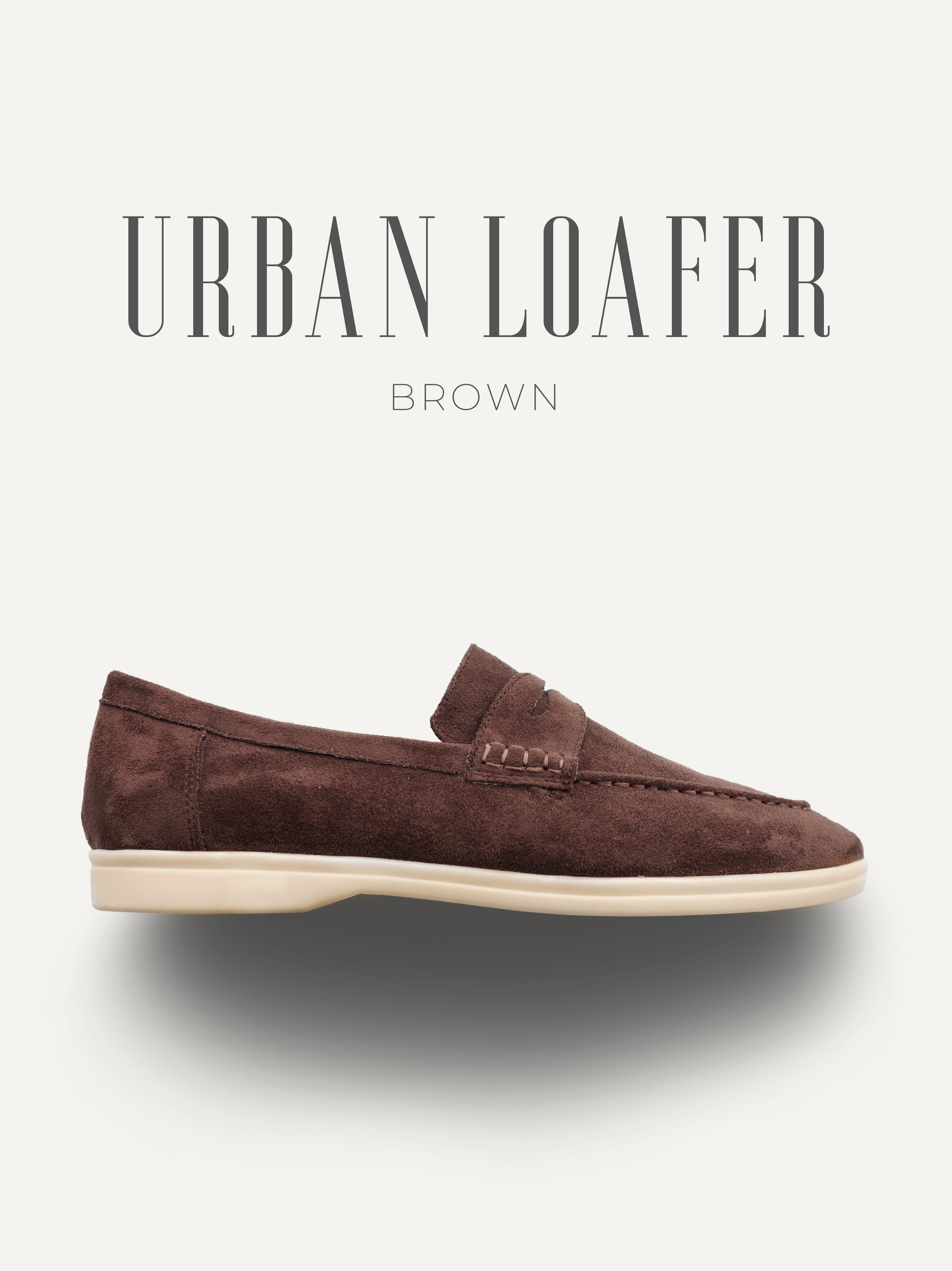 Giày nam Urban Loafer Brown