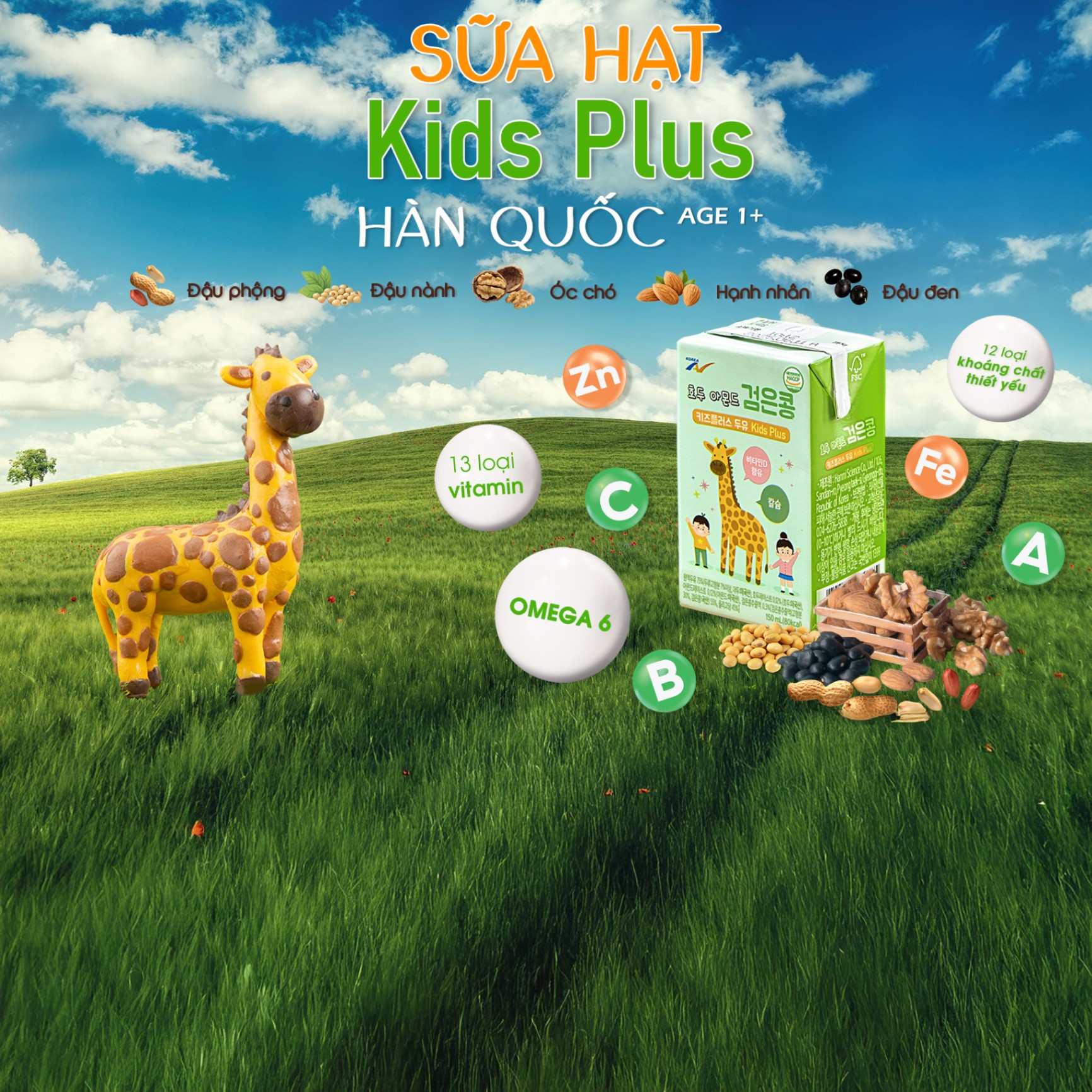 ‼️ 𝐁𝐑𝐄𝐀𝐊𝐈𝐍𝐆 𝐍𝐄𝐖 ‼️  ✨SỮA HẠT 𝐊𝐈𝐃𝐒 𝐏𝐋𝐔𝐒 ĐÃ CHÍNH THỨC CÓ MẶT TẠI VIỆT NAM✨