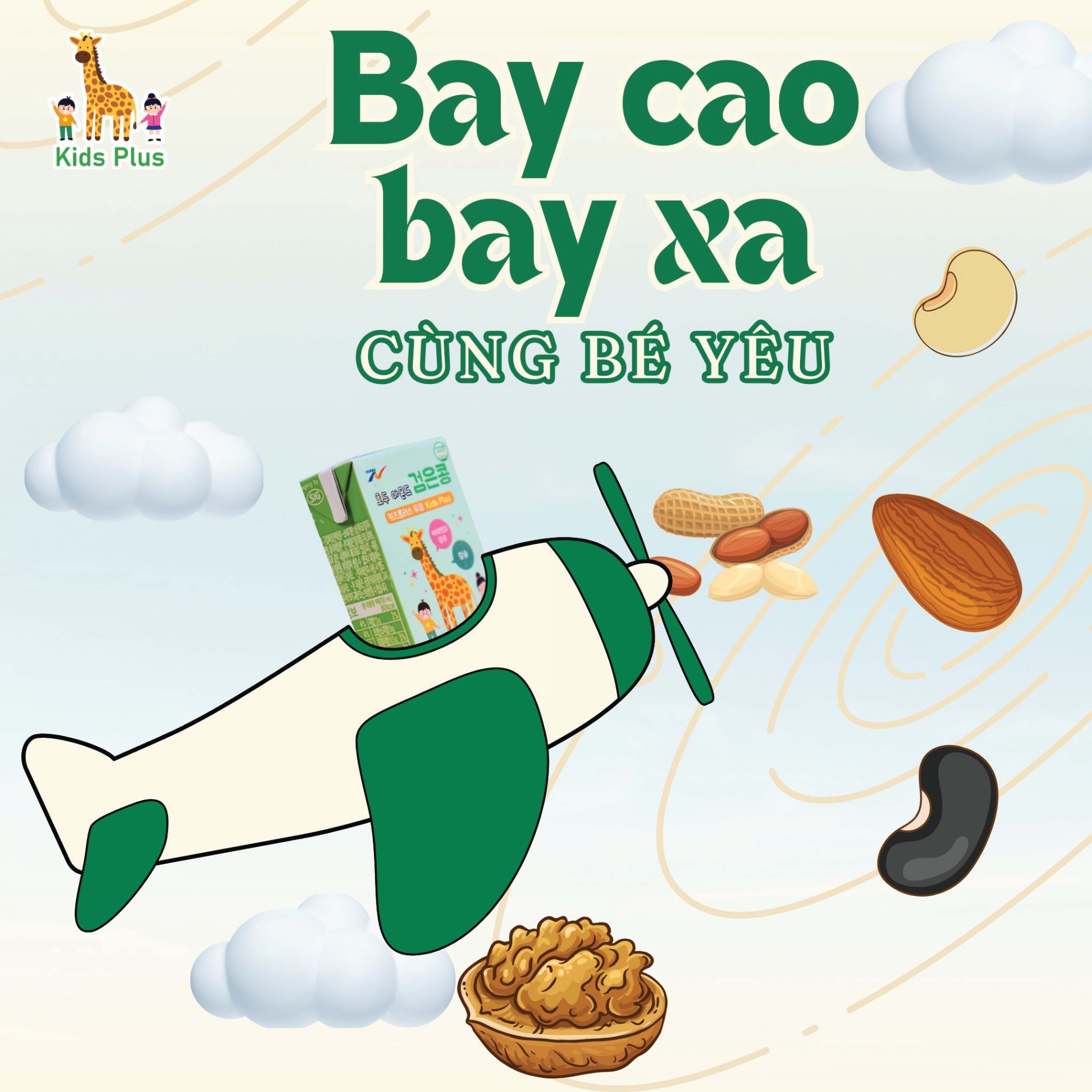 ✈️ KIDS PLUS – BAY CAO BAY XA CÙNG BÉ YÊU!