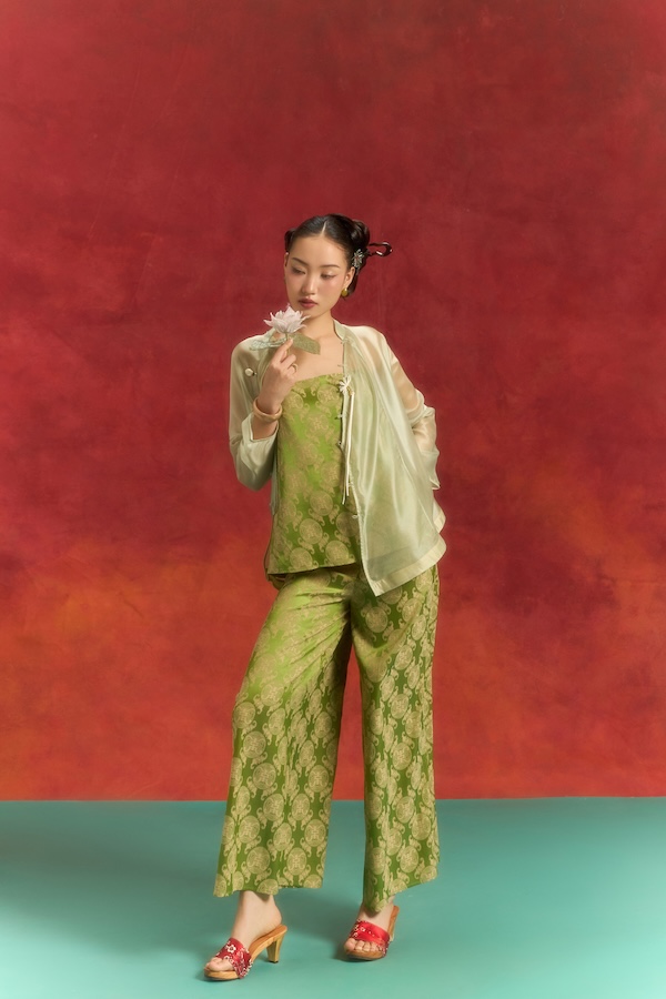 Hạc Hiên Pants-Green