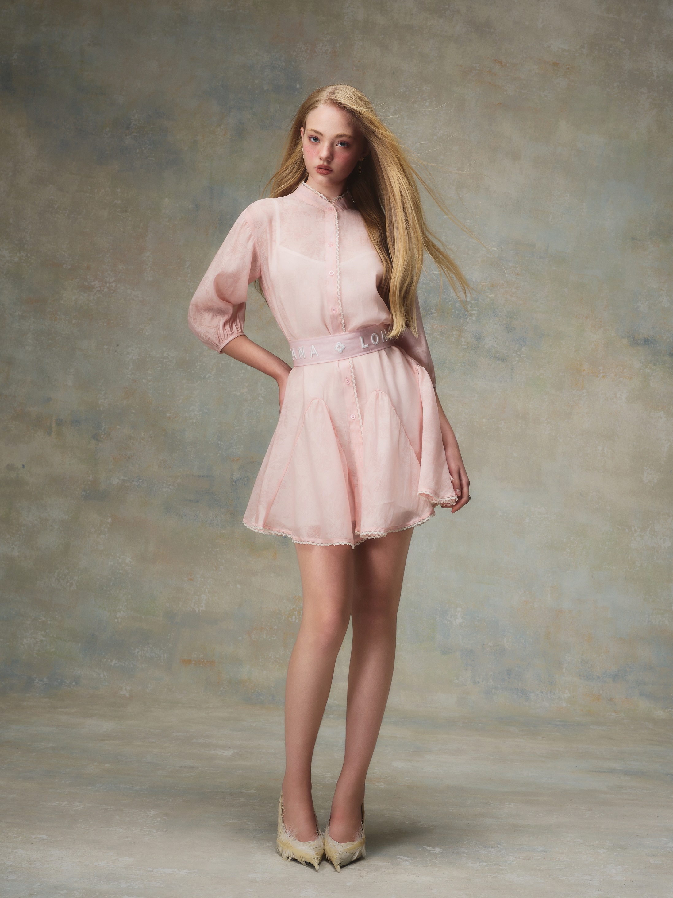 Jasmia Dress-Pink
