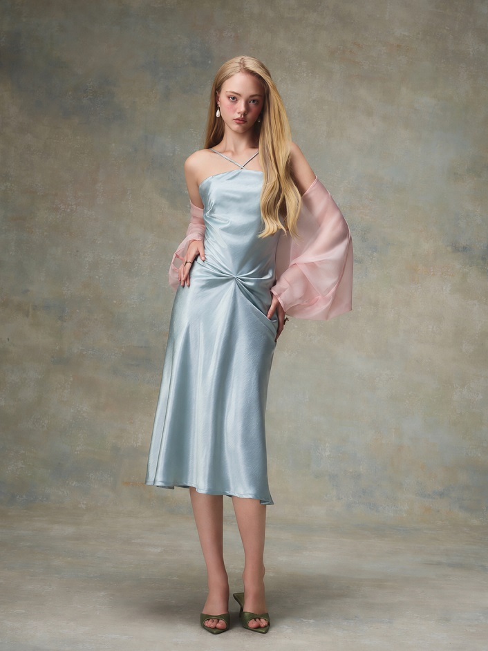 Lyra Dress-Blue