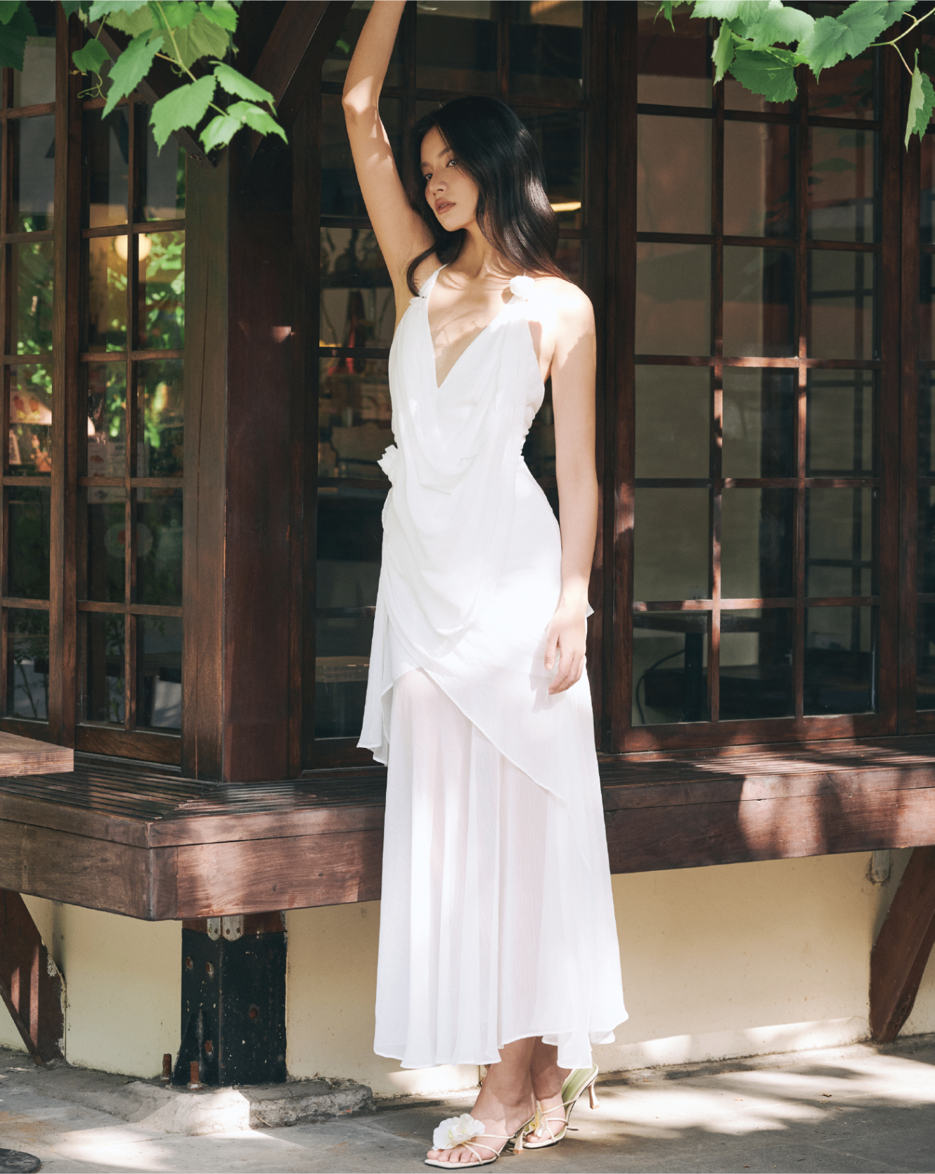 Mirel Dress-White